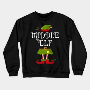 Middle Elf Shirt , Family Matching Group Christmas Shirt, Matching T Shirt for Family, Family Reunion Shirts Crewneck Sweatshirt